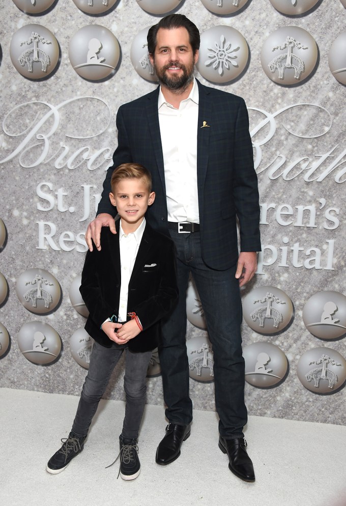 Kristoffer Polaha With His Son