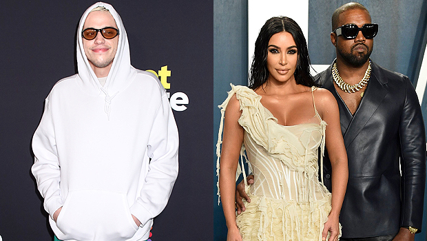 pete davidson, kim kardashian, kanye west