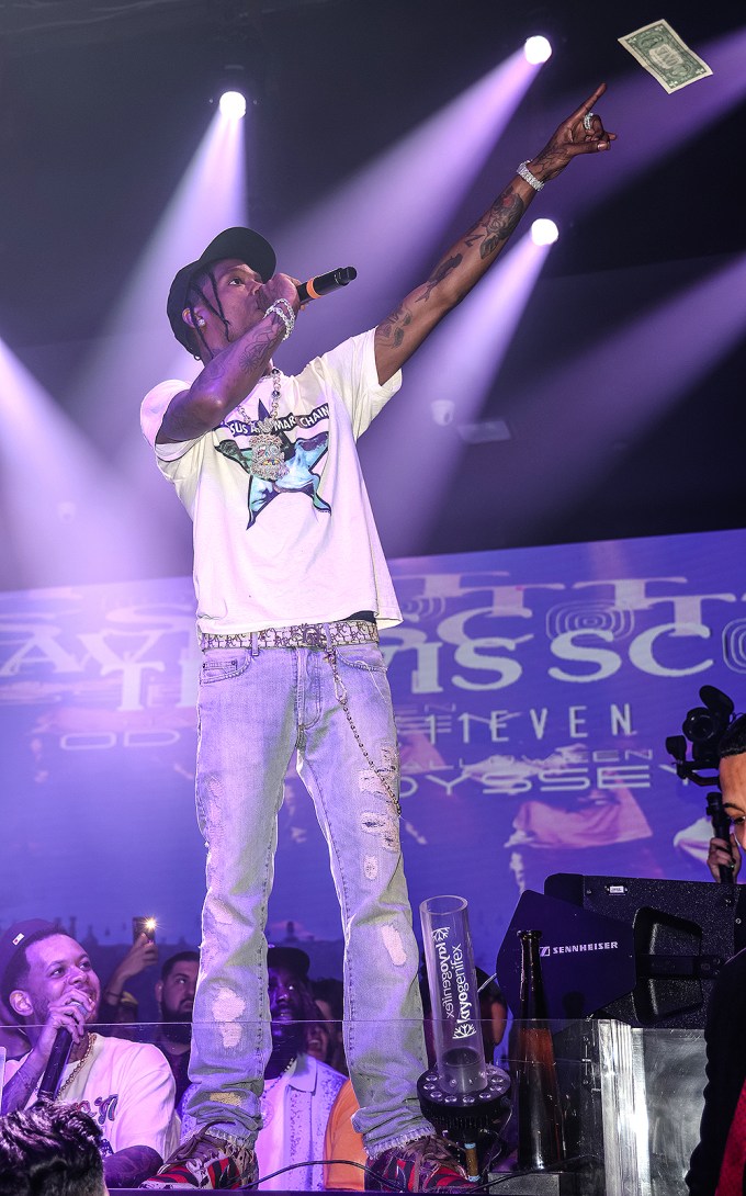 Travis Scott Performs At E11EVEN Miami