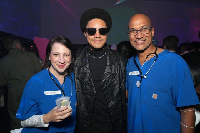 Elle Key, Trevor Noah & Keegan-Michael Key