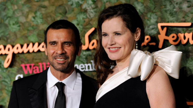 Geena Davis and Reza Jarrahy