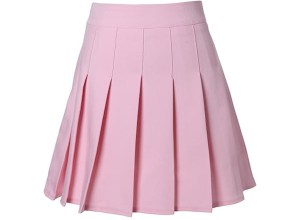 Pink skater skirt