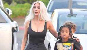 Kim Kardashian and Saint West