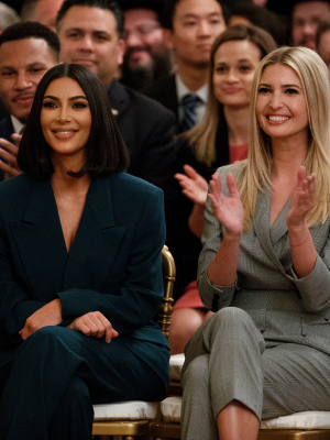 Kim Kardashian and Ivanka Trump