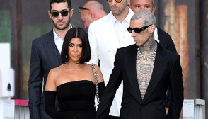 Kourtney Kardashian and Travis Barker