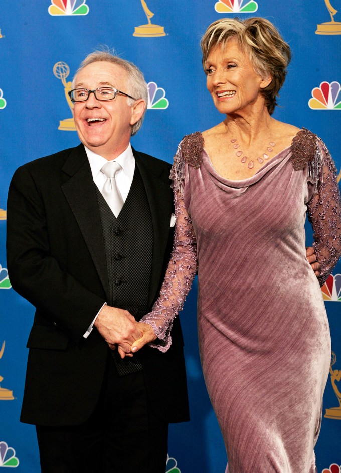 Leslie Jordan & Cloris Leachman at the 2006 Emmys