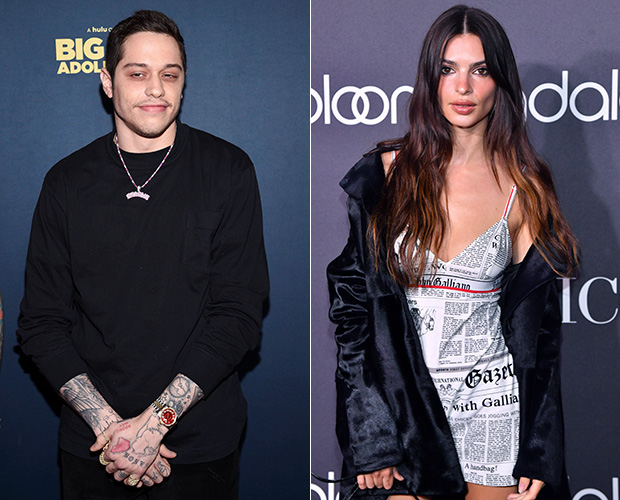 Pete Davidson and Emily Ratajkowski