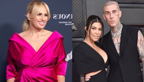 rebel wilson, travis barker, kourtney kardashian