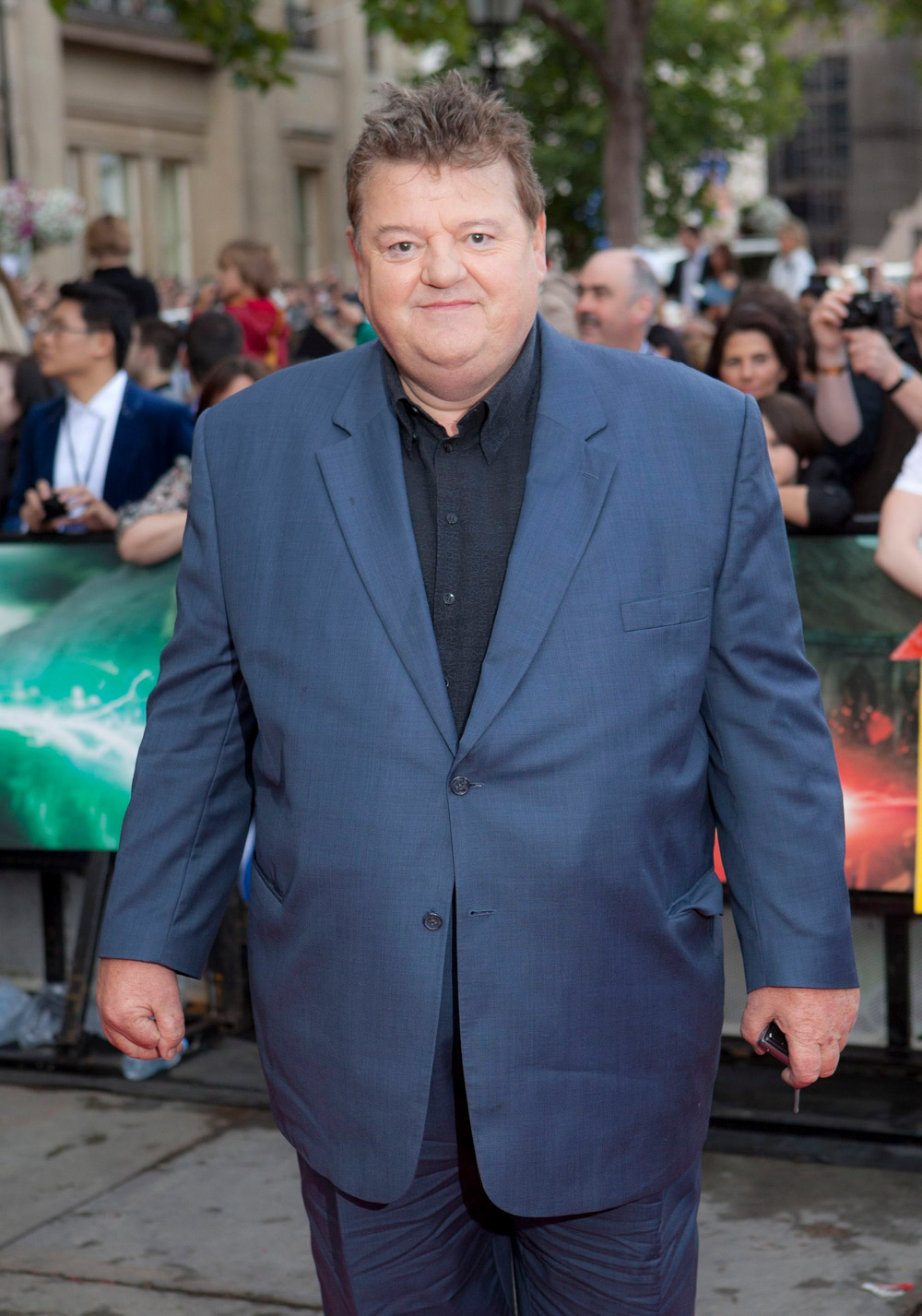 Daniel Radcliffe British actor Robbie Coltrane arrives in Trafalgar Square, in central London, for the World Premiere of Harry Potter and The Deathly Hallows: Part 2, the last film in the series
Britain Harry Potter and the Deathly Hallows:Part 2