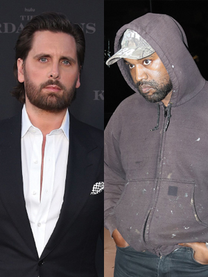 Scott Disick Kanye West