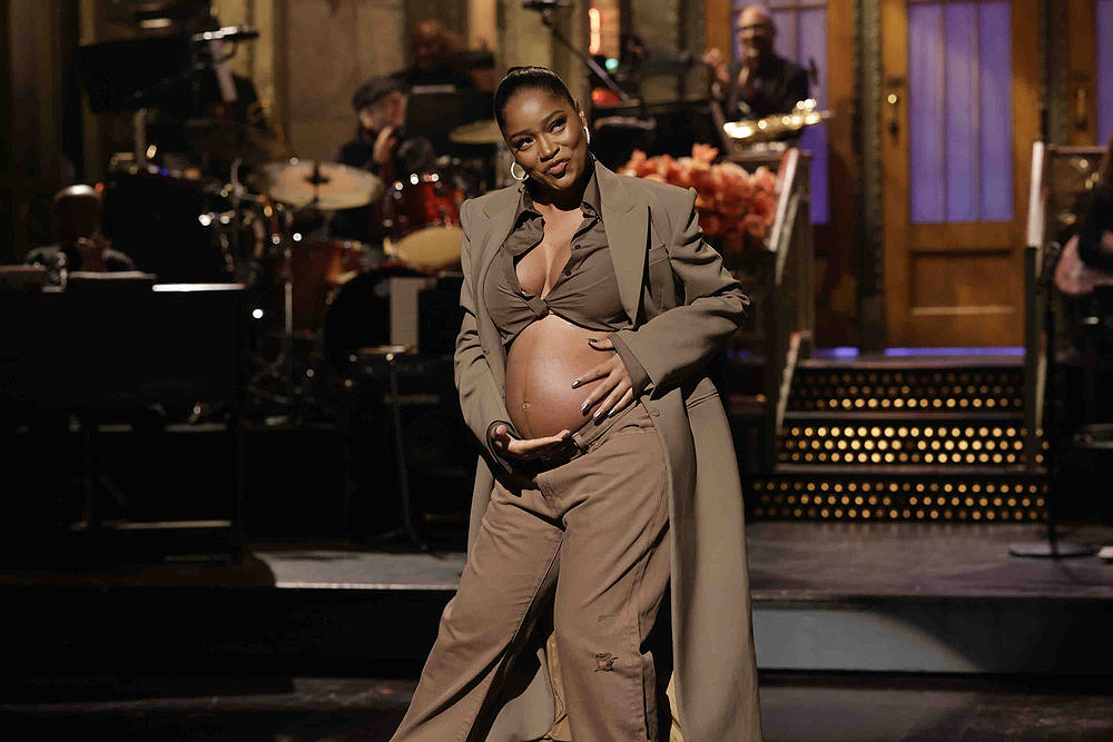 SATURDAY NIGHT LIVE -- “Keke Palmer, SZA” Episode 1833 -- Pictured: Host Keke Palmer during the Monologue on Saturday, December 3, 2022 -- (Photo by: Will Heath/NBC)