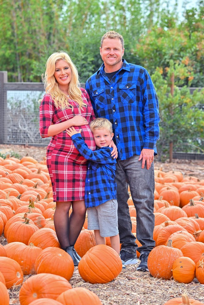 Heidi & Spencer Pratt With Gunner