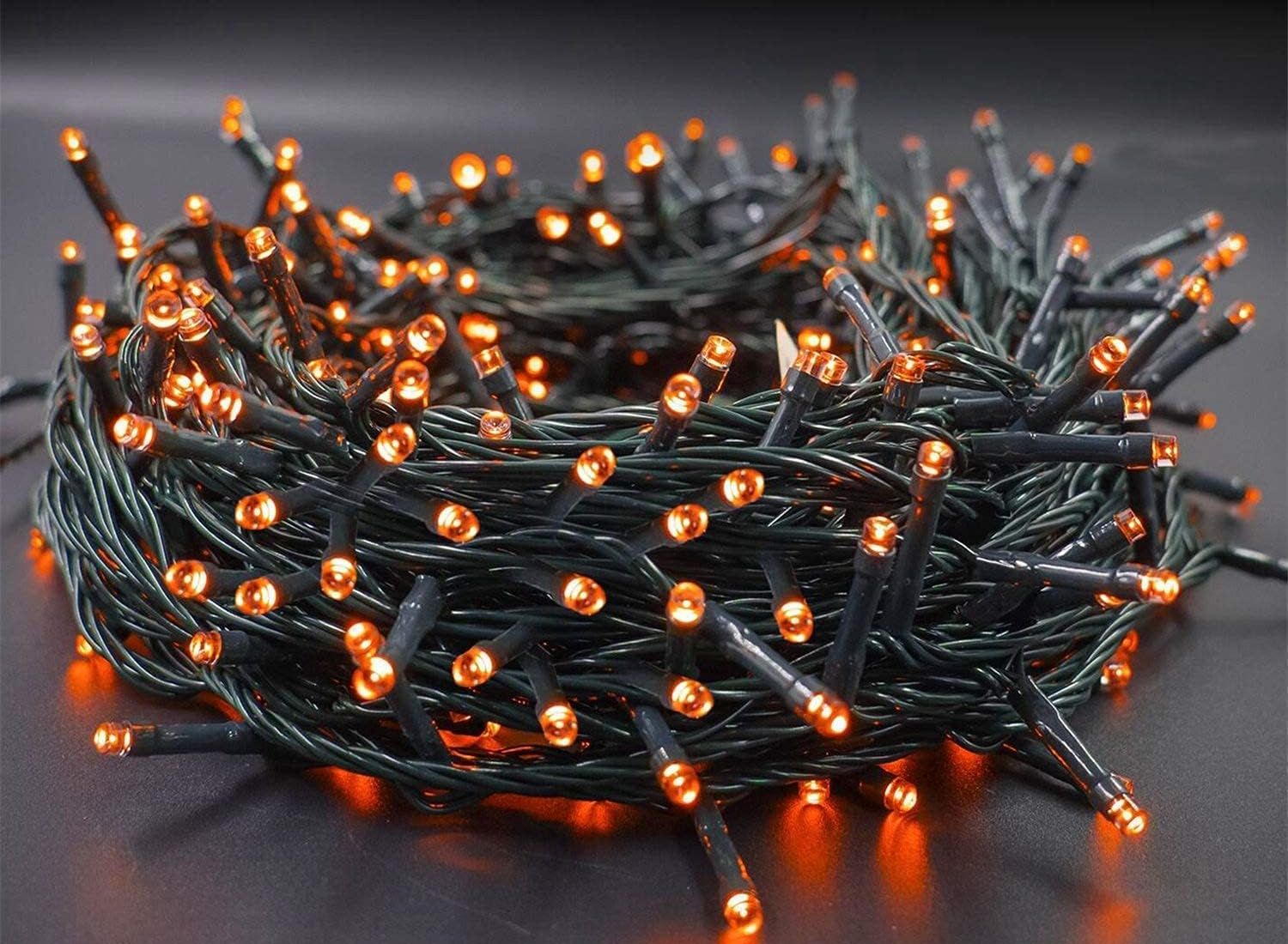 twinkle-star halloween string light