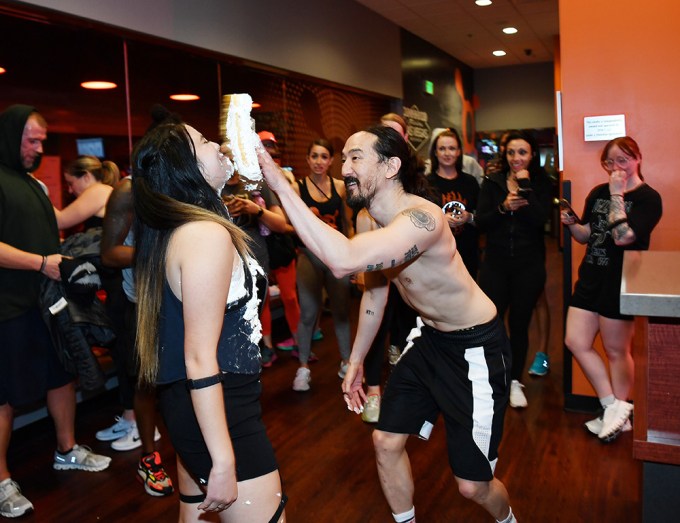 Orangetheory Fitness’ Chief Music Officer, DJ Steve Aoki, Surprises Members At A Las Vegas Orangetheory Class