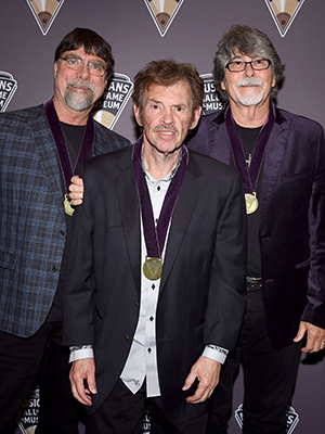 Alabama - Teddy Gentry, Jeff Cook and Randy Owen
Musicians Hall of Fame Medallion ceremony, Tennessee, USA - 22 Oct 2019