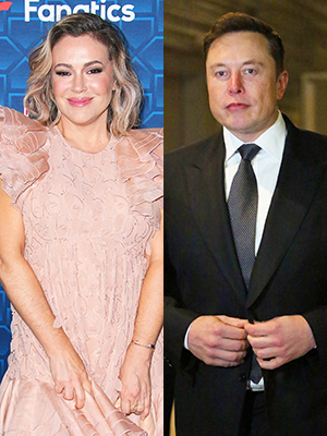 Alyssa Milano, Elon Musk