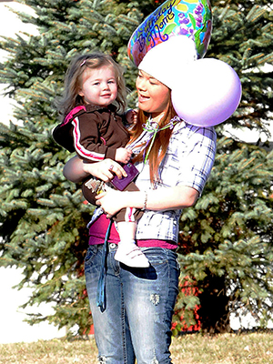 Ambert Portwood daughter Leah