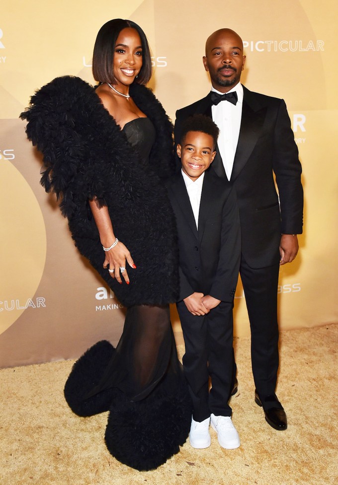 Kelly Rowland, Titan Weatherspoon & Tim Weatherspoon 