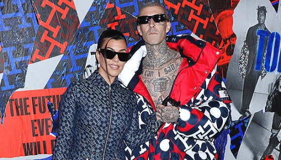 Kourtney Kardashian and Travis Barker