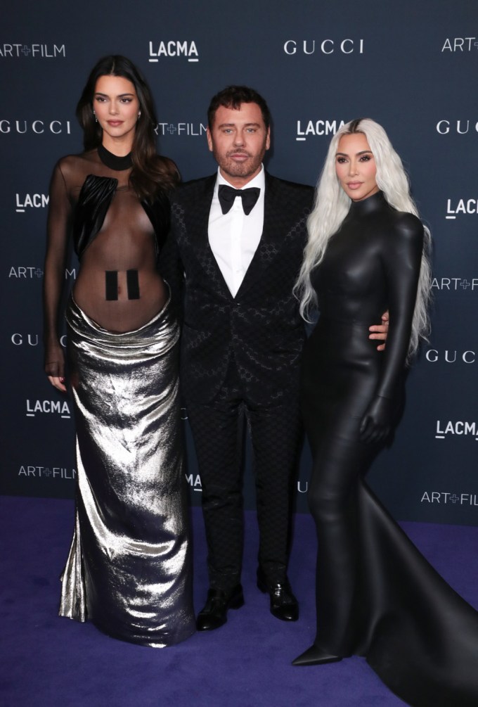 Kendall Jenner, Mert Alas, and Kim Kardashian