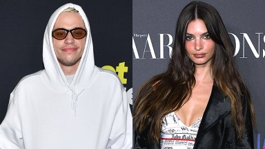 Pete Davidson and Emily Ratajkowski