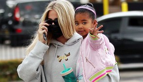 Khloe Kardashian and True Thompson