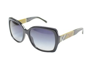 A pair of Burberry sunglasses.