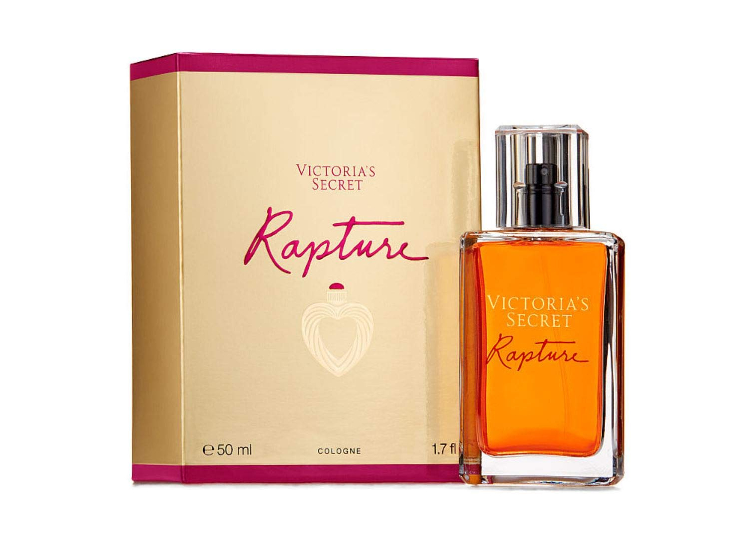 A bottle of Rapture by Victoria's Secret.