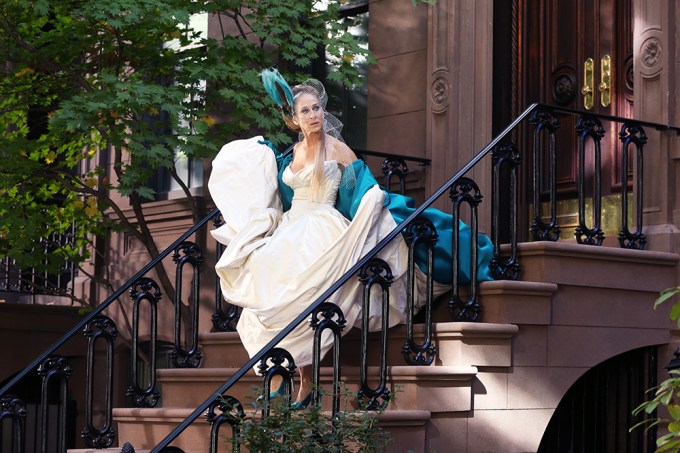 Sarah Jessica Parker Recycles Carrie Bradshaw’s Wedding Gown