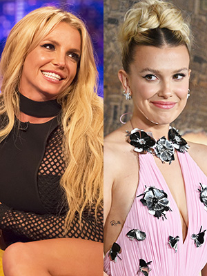 Britney Spears, Millie Bobby Brown