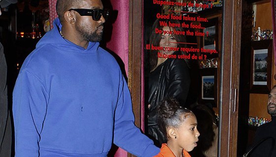 Kanye West, North West
