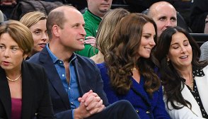 Kate Middleton Prince William Celtics game