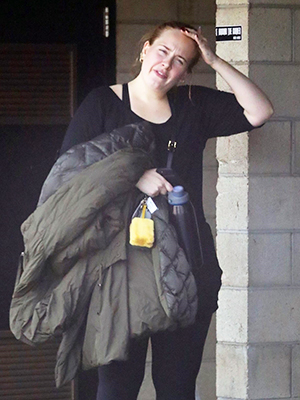 Adele workout clothes