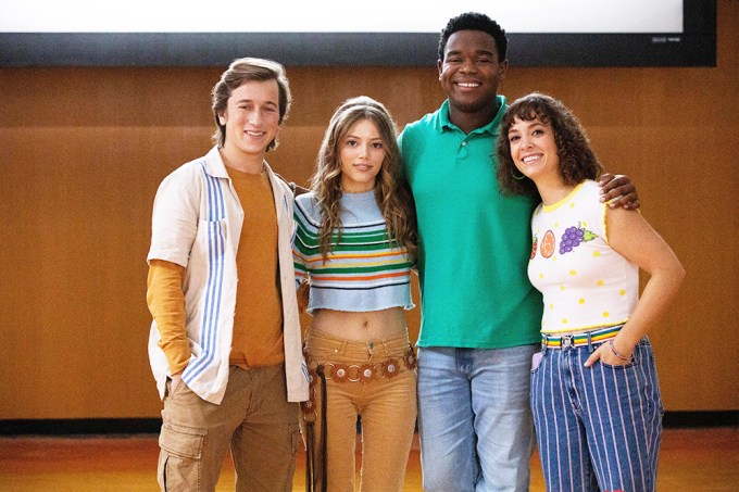 Dexter Darden With His Co-Stars In ‘The Binge’