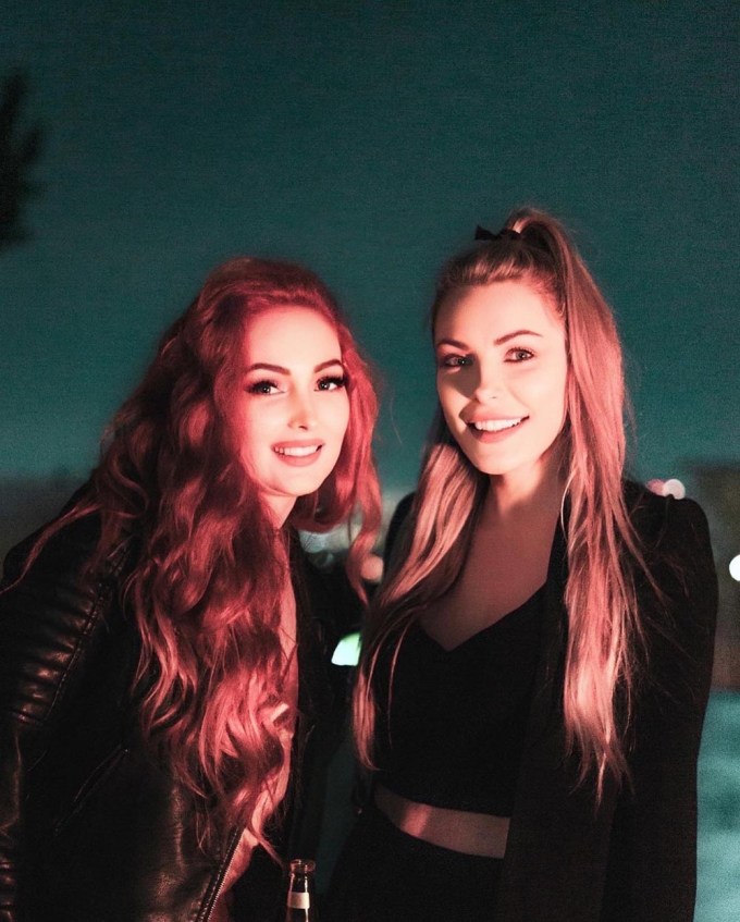 Nicole Simone & Crystal Hefner
