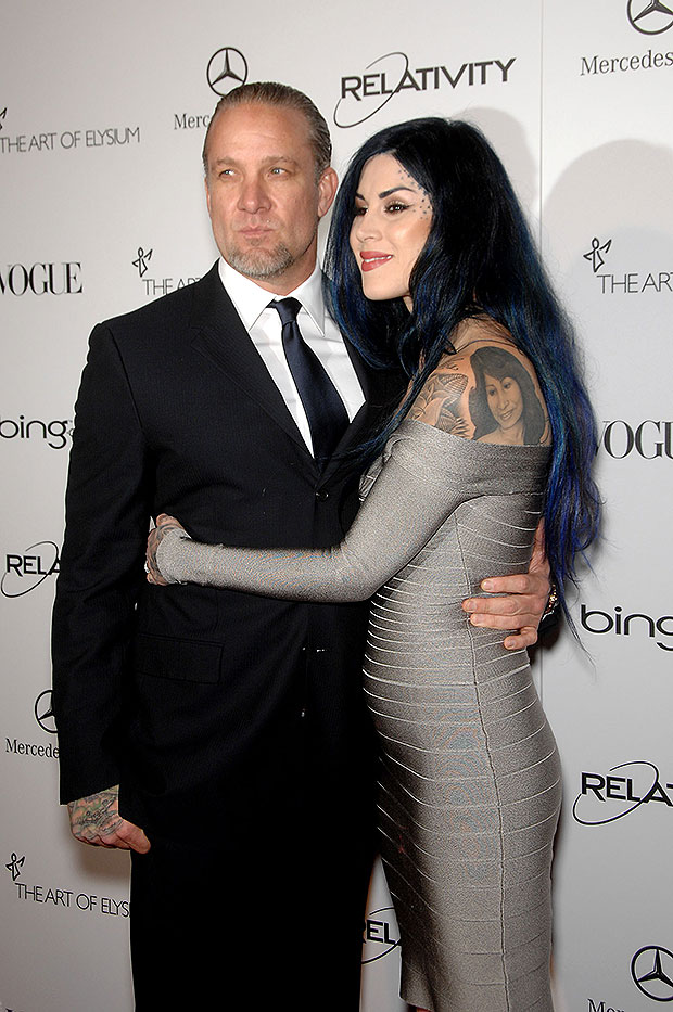 Jesse James and Kat Von D