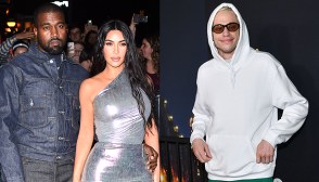 Kim Kardashian, Kanye West, Pete Davidson