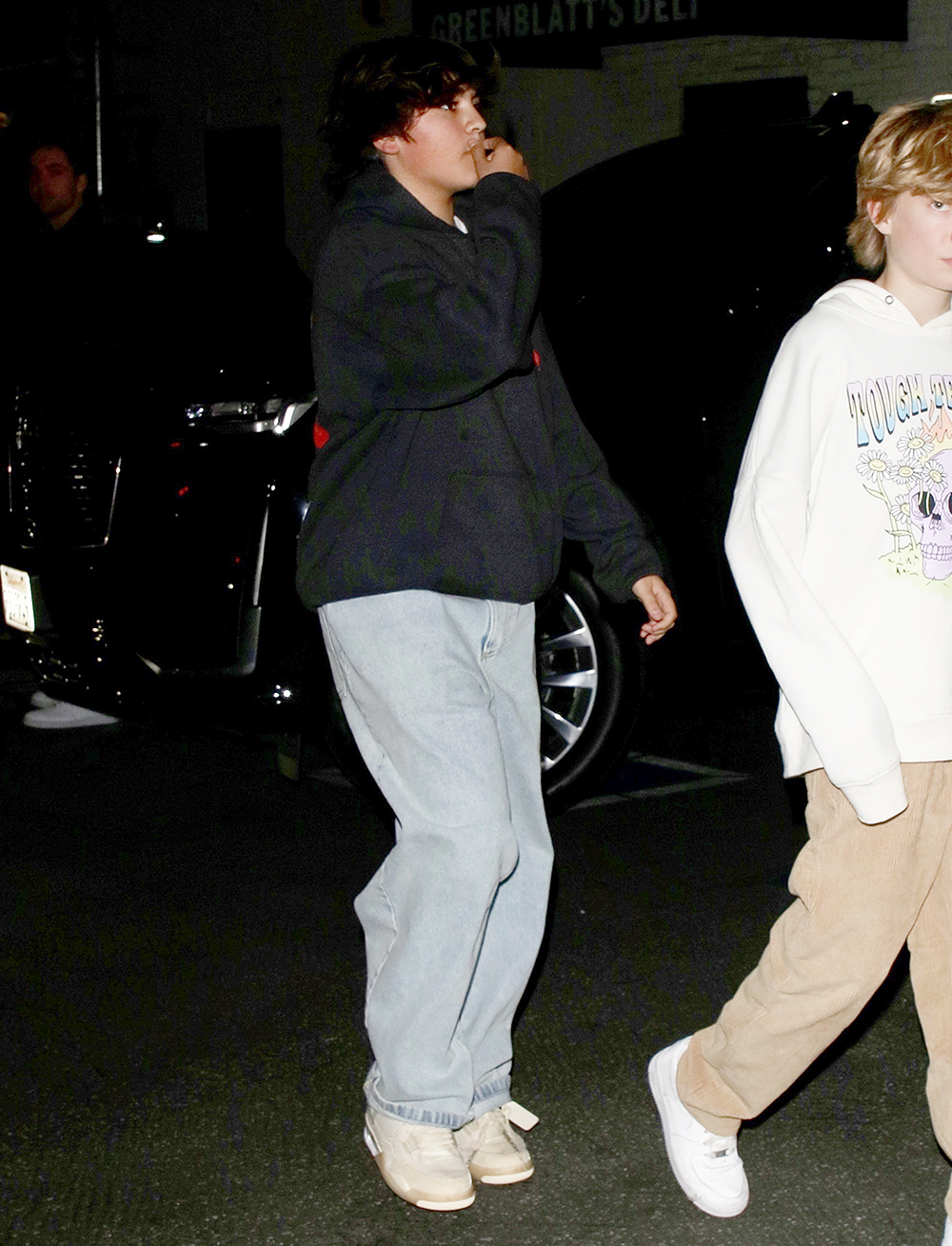 West Hollywood, CA  - Scott Disick holds his son Reign by the hand as he arrives at Mason's Bar Mitzah in West Hollywood.

Pictured: Mason Disick

BACKGRID USA 17 DECEMBER 2022 

USA: +1 310 798 9111 / usasales@backgrid.com

UK: +44 208 344 2007 / uksales@backgrid.com

*UK Clients - Pictures Containing Children
Please Pixelate Face Prior To Publication*