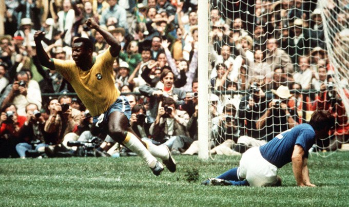 Pelé Scores in 1970