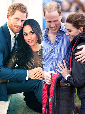 Prince Harry, Meghan Markle, Prince William, Kate Middleton