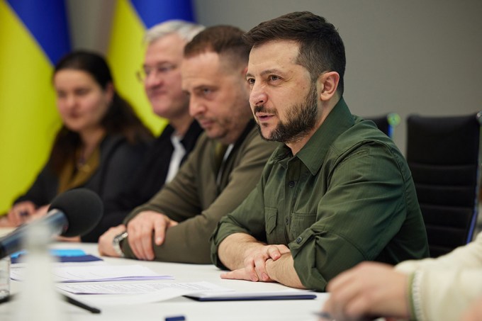 Volodymyr Zelenskyy & The Secretary Of State