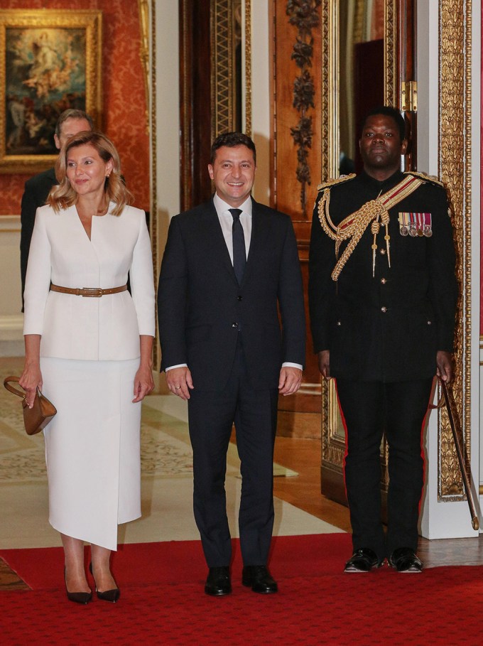 Volodymyr Zelenskyy & Wife At Buckingham Palace