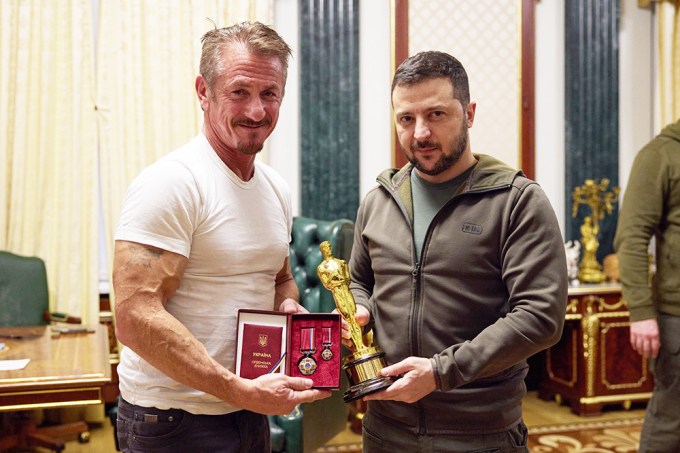 Volodymyr Zelenskyy & Sean Penn