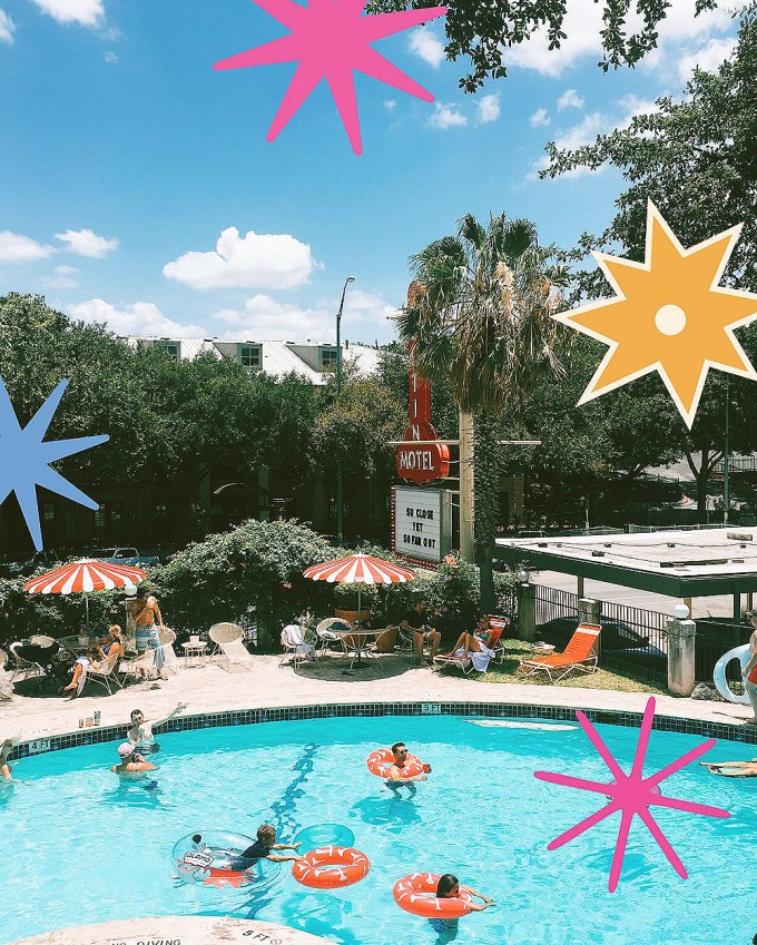 Austin Motel’s Winter Wanderland