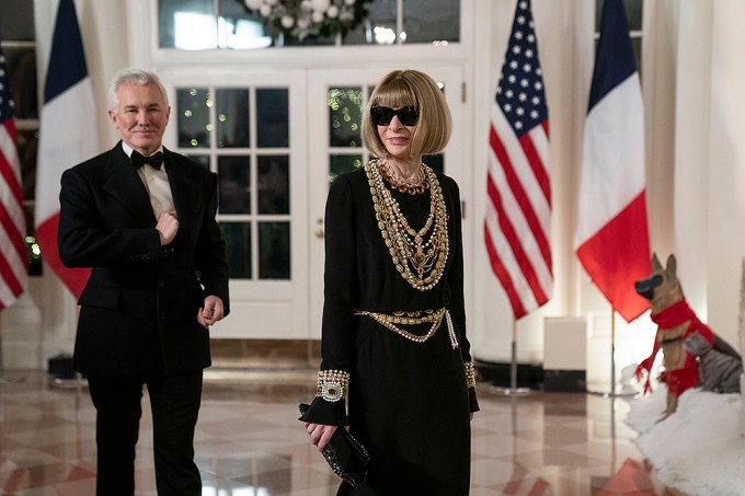 Anna Wintour and Baz Luhrmann