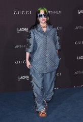 2019 LACMA Art+Film Gala. 02 Nov 2019 Pictured: Billie Eilish. Photo credit: Jen Lowery / MEGA TheMegaAgency.com +1 888 505 6342 (Mega Agency TagID: MEGA540875_001.jpg) [Photo via Mega Agency]