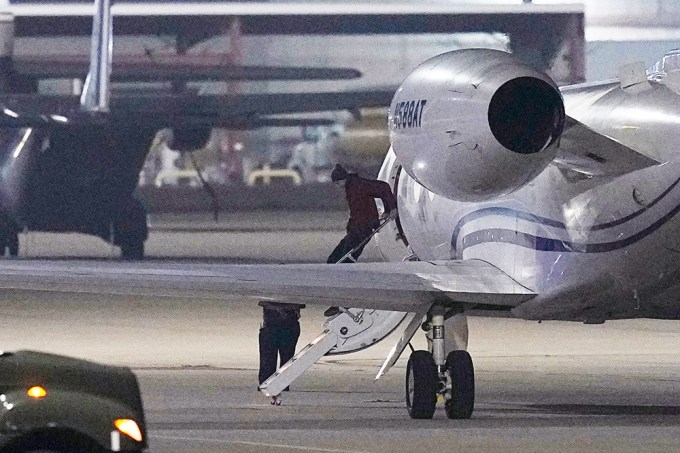 Brittney Griner Touches Down In Texas