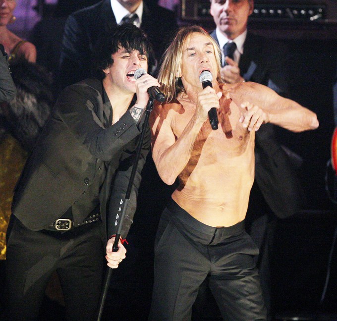 Billie Joe Armstrong & Iggy Pop in 2010