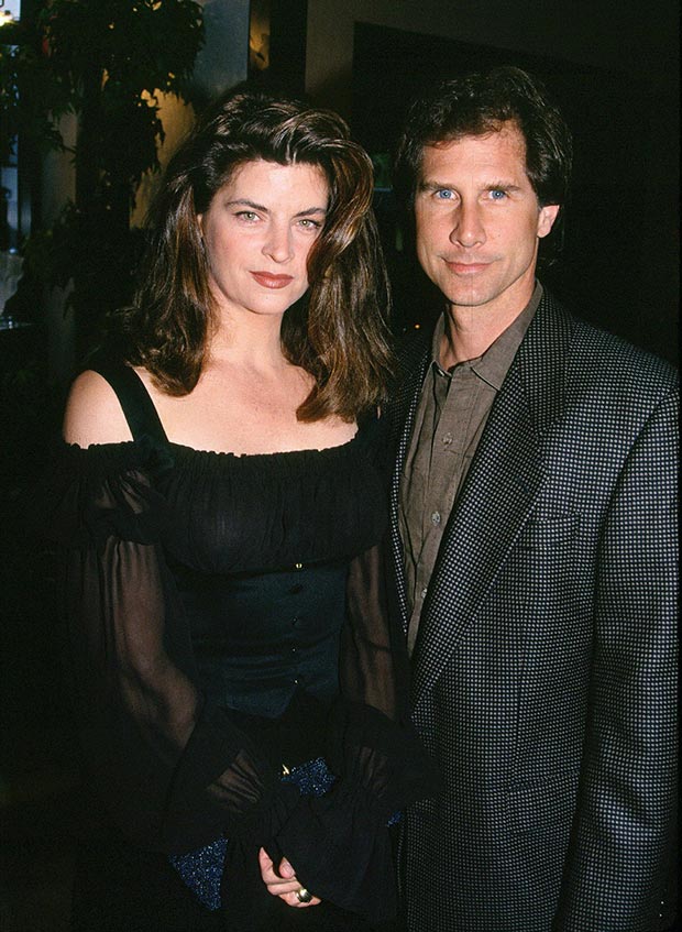 Kirstie Alley and Parker Stevenson 