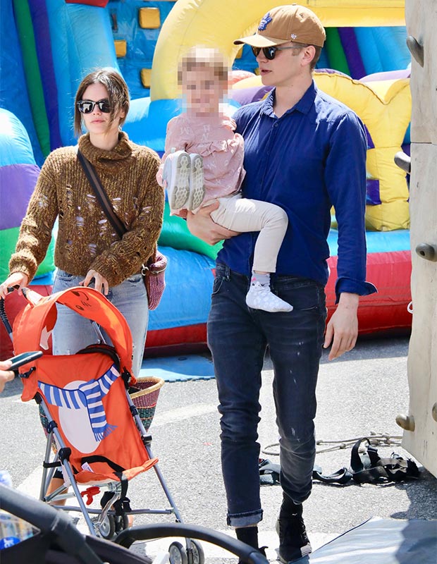 Hayden Christensen, Rachel Bilson, daughter 